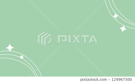 簡單可愛的框架，色彩柔和 129967300