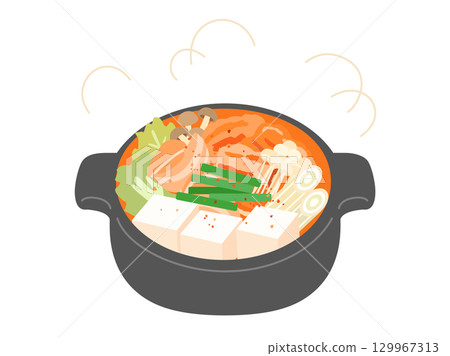 泡菜火鍋的插圖 129967313