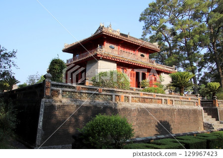 Tomb of Minh Mang in Hue, Vietnam 129967423