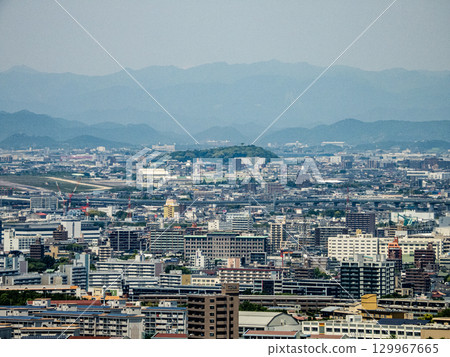 The view from Nagoya TV Tower 129967665