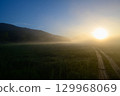 Sunrise over Ozegahara 129968069