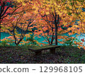 Autumn leaves in Odai Town, Mie Prefecture 129968105
