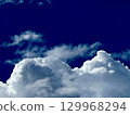Blue sky and cumulonimbus 129968294