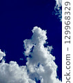 blue sky and white clouds 129968329