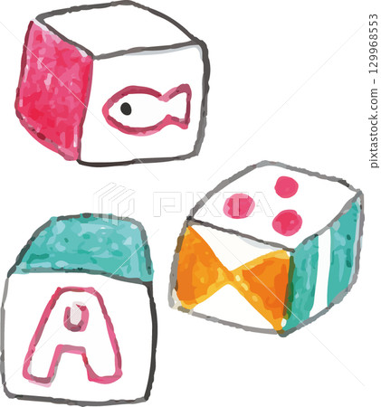 各種色彩鮮豔的嬰兒玩具 129968553