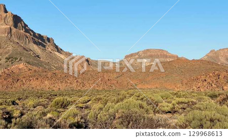 The Breathtaking and Stunningly Beautiful Desert Landscapes Featuring Rocky Mountains 129968613