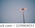 Evening street light 129969033