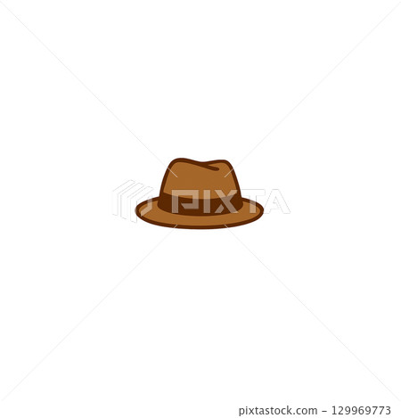 帽子顏色圖標，材料，無背景，插圖，時尚 129969773