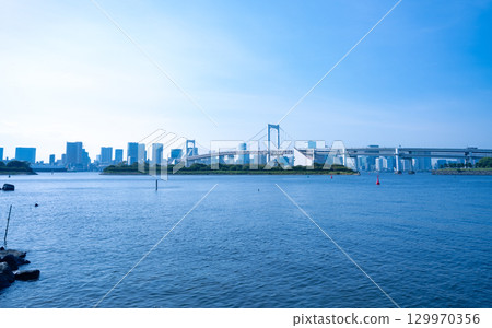 Along the coast of Odaiba 129970356