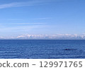 Tateyama mountain range seen from Noto 01 129971765