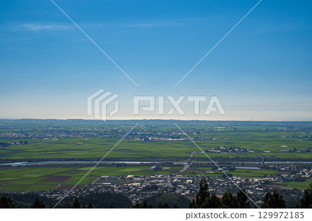 從鳥海森林看莊內平原 129972185