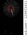 Fireworks that light up the night sky 129972431