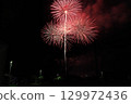 Fireworks that light up the night sky 129972436