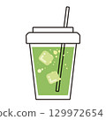 Transparent Melon Soda 129972654