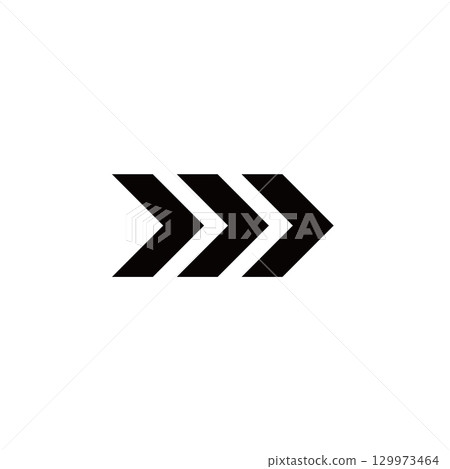 Simple arrow vector illustration Simple arrow vector illustration 129973464