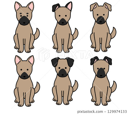 狗、救援犬、混種狗/黑鼻狗 狗、救援犬、混種狗/黑鼻狗 129974133