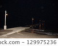 Night view of the Boso Peninsula: Okamoto Pier 129975236