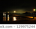Night view of the Boso Peninsula: Okamoto Pier 129975244
