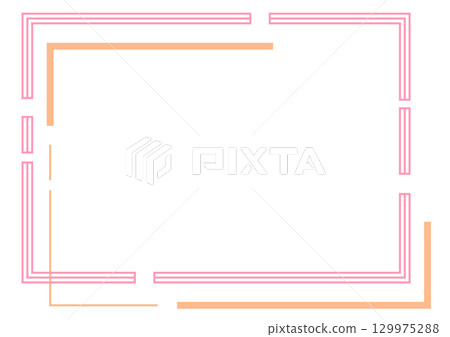 Colorful overlapping square frame background Colorful overlapping square frame background 129975288