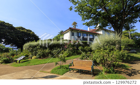 橫濱港景公園的夏天 129976272