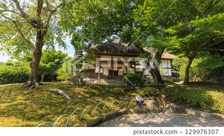 Sankeien Garden with a pond Sankeien Garden with a pond 129976307