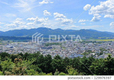 Koka City, Shiga Prefecture - A view of Koka City from Mt. Furushiro 129976397