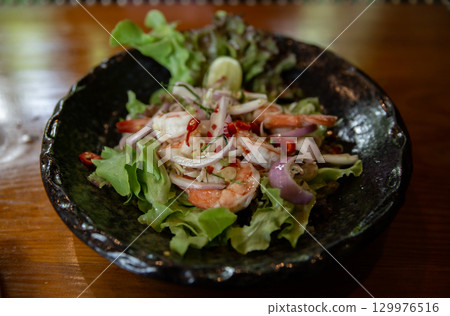 Appetizer, Bowl, Chili Pepper, Color Image, Cooking 129976516
