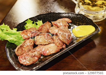 美味新鮮烤肝 129977581