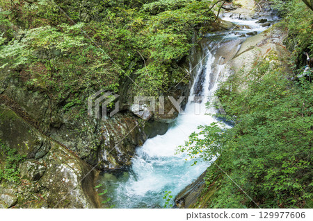 View of Nishizawa Valley, Yamanashi Prefecture View of Nishizawa Valley, Yamanashi Prefecture 129977606