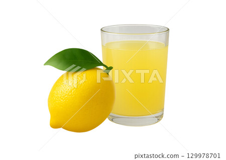 Lemon and lemon juice B 129978701