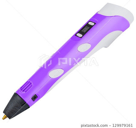 Portable 3D pen with temperature and speed control. 129979161