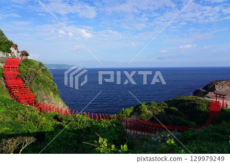 紅色鳥居元乃隅神社 343 紅色鳥居元乃隅神社 343 129979249