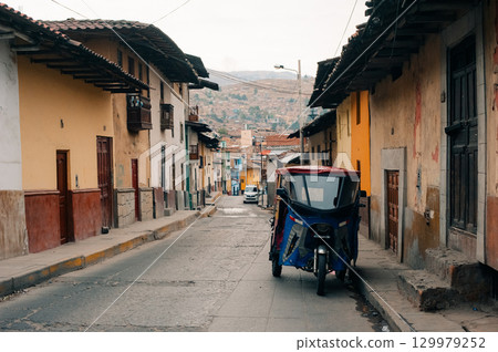 Viewpoint of Santa Apolonia in Cajamarca , Peru - november 2, 2024 129979252