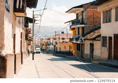 Viewpoint of Santa Apolonia in Cajamarca , Peru - november 2, 2024 Viewpoint of Santa Apolonia in Cajamarca , Peru - november 2, 2024 129979314