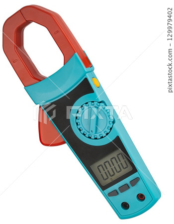 Digital circuit tester with white background display. 129979402