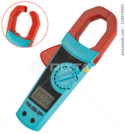 Measuring device for working with electrical systems. 129979403