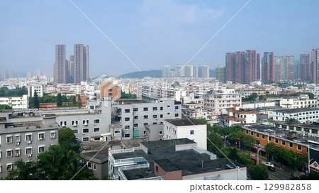 Shenzhen cityscape, Guangdong Province, China 129982858