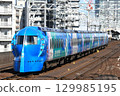 Nankai Electric Railway 50000 series train on the Nankai Main Line heading towards Kansai Airport 129985195