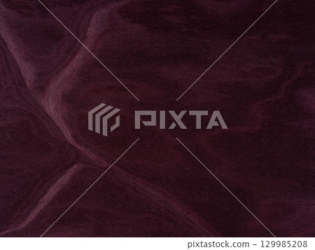 A lavish spread of burgundy swirls across this walnut burl veneer, exuding sophistication and depth 129985208