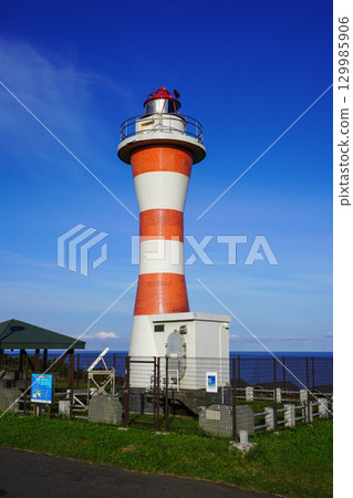 Cape Konpira Lighthouse, Hatsuyamabetsu Village Cape Konpira Lighthouse, Hatsuyamabetsu Village 129985906