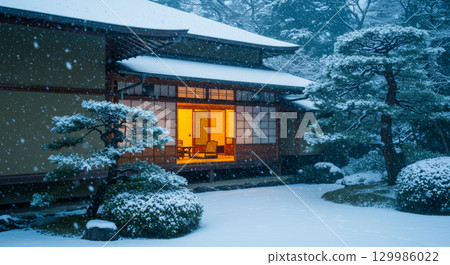 從日式房間即可欣賞四季美景的日式花園 從日式房間即可欣賞四季美景的日式花園 129986022