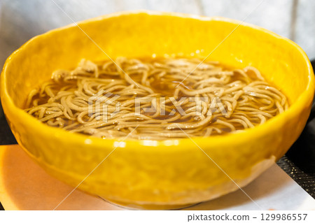 「路邊小站小國湯站」的蕎麥麵特寫（阿蘇郡小國町） 129986557