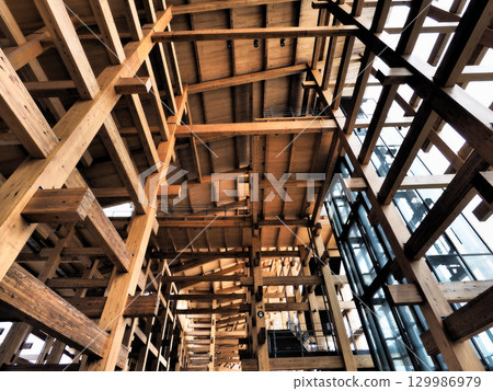 Pillars of the large roof ring 129986979