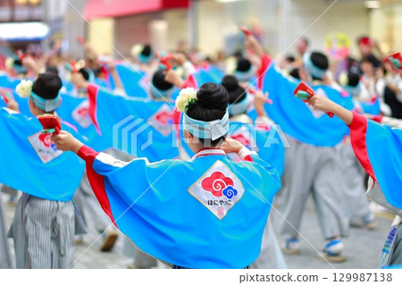 Yosakoi Festival in Obiyamachi Yosakoi Festival in Obiyamachi 129987138