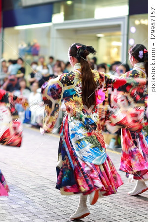 Yosakoi Festival in Obiyamachi 129987157
