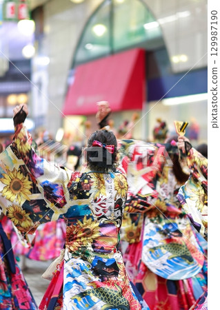 Yosakoi Festival in Obiyamachi Yosakoi Festival in Obiyamachi 129987190