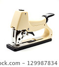 High-Quality Stapler on White Background for Office Supplies 129987834