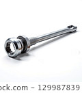 High-Quality Wrench on White Background for Stock Photo Use 129987839