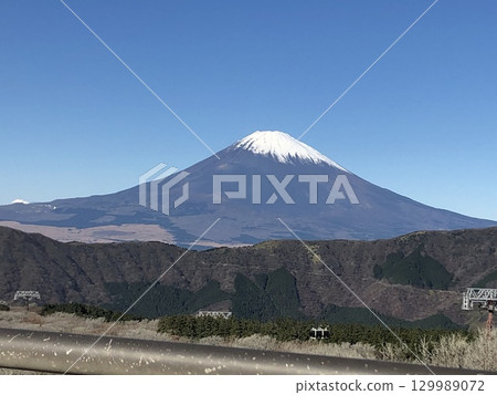 從箱根山看富士山 從箱根山看富士山 129989072