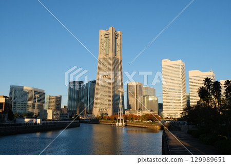 神奈川縣橫濱市,從萬國第一橋西側看到的景色,2024年11月 神奈川縣橫濱市,從萬國第一橋西側看到的景色,2024年11月 129989651